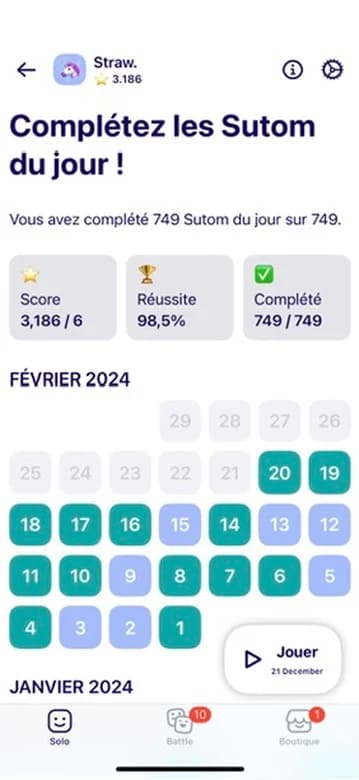 Historia de Sutom: ¡los secretos del juego de palabras!