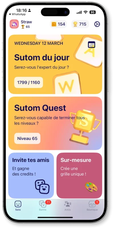 Sutom-iphone-menu